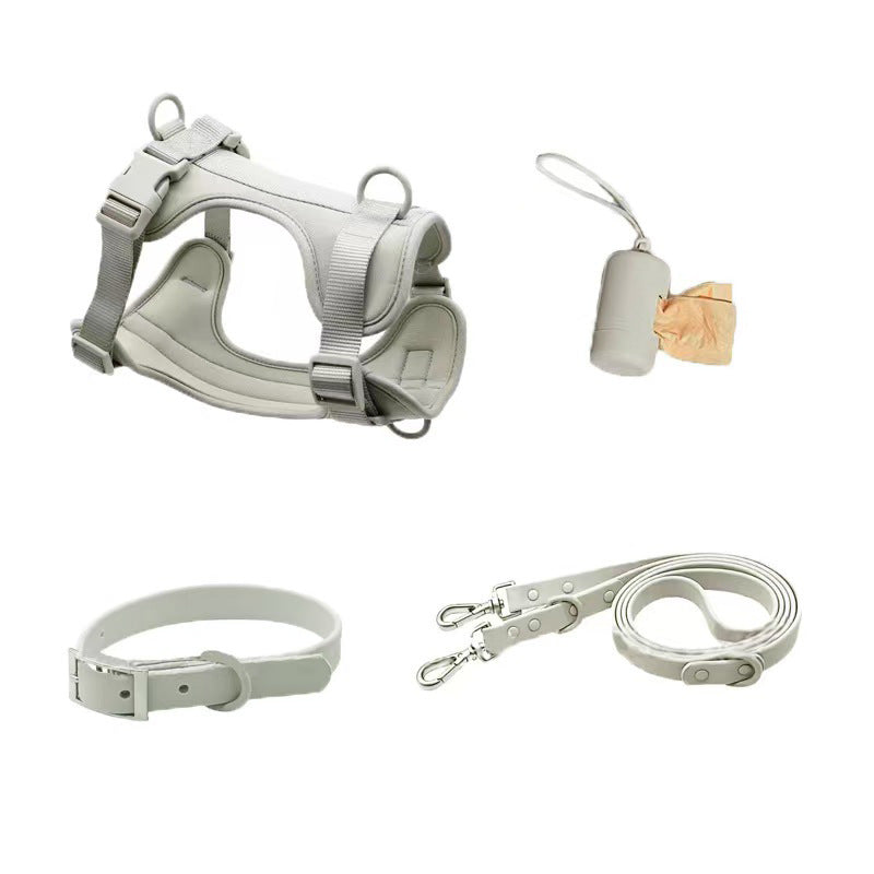 Dog Harness 4-Piece Set | Waterproof PVC Vest, Leash, Collar & Clip – product image 35 | Pawnests